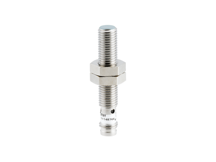 Inductive Distance Sensor $242 Baumer  Inductive Distance Sensor, Cylindrical Threaded  Shape, to mm, Stainless Steel